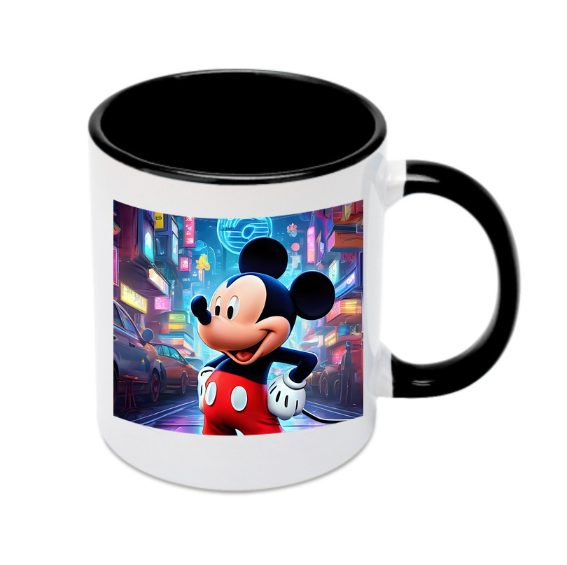 （画像用） ミッキーマウス Mickey Mouse カラーマグカップ