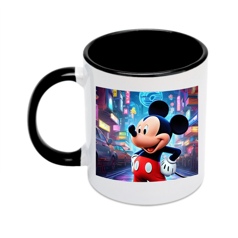 （画像用） ミッキーマウス Mickey Mouse カラーマグカップ