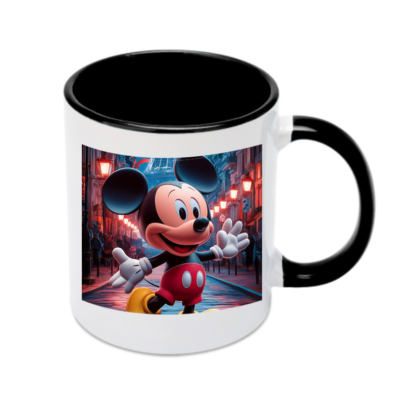 （画像用） ミッキーマウス Mickey Mouse カラーマグカップ