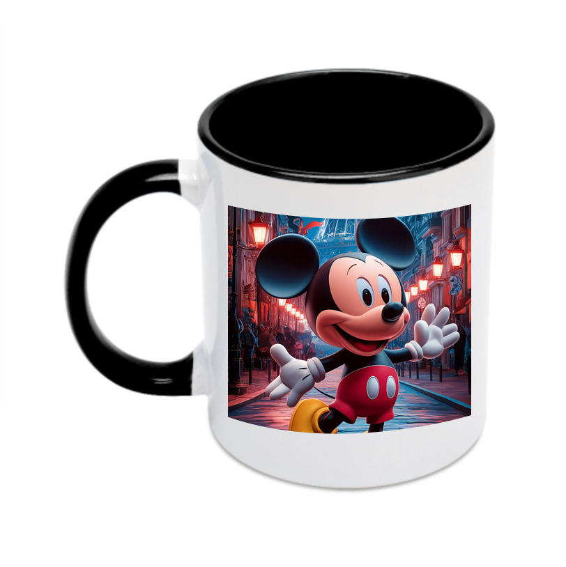 （画像用） ミッキーマウス Mickey Mouse カラーマグカップ