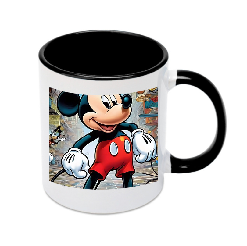 （画像用） ミッキーマウス Mickey Mouse カラーマグカップ