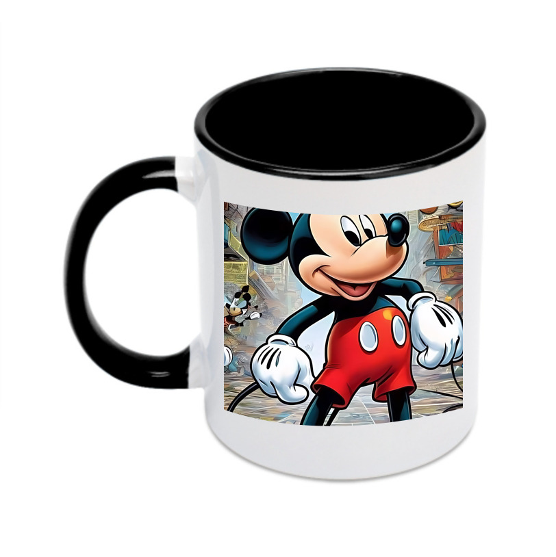 （画像用） ミッキーマウス Mickey Mouse カラーマグカップ