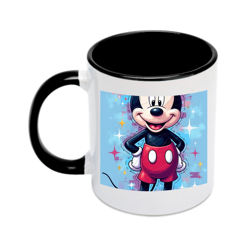 （画像用） ミッキーマウス Mickey Mouse カラーマグカップ