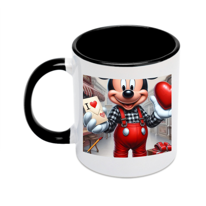 （画像用） ミッキーマウス Mickey Mouse カラーマグカップ