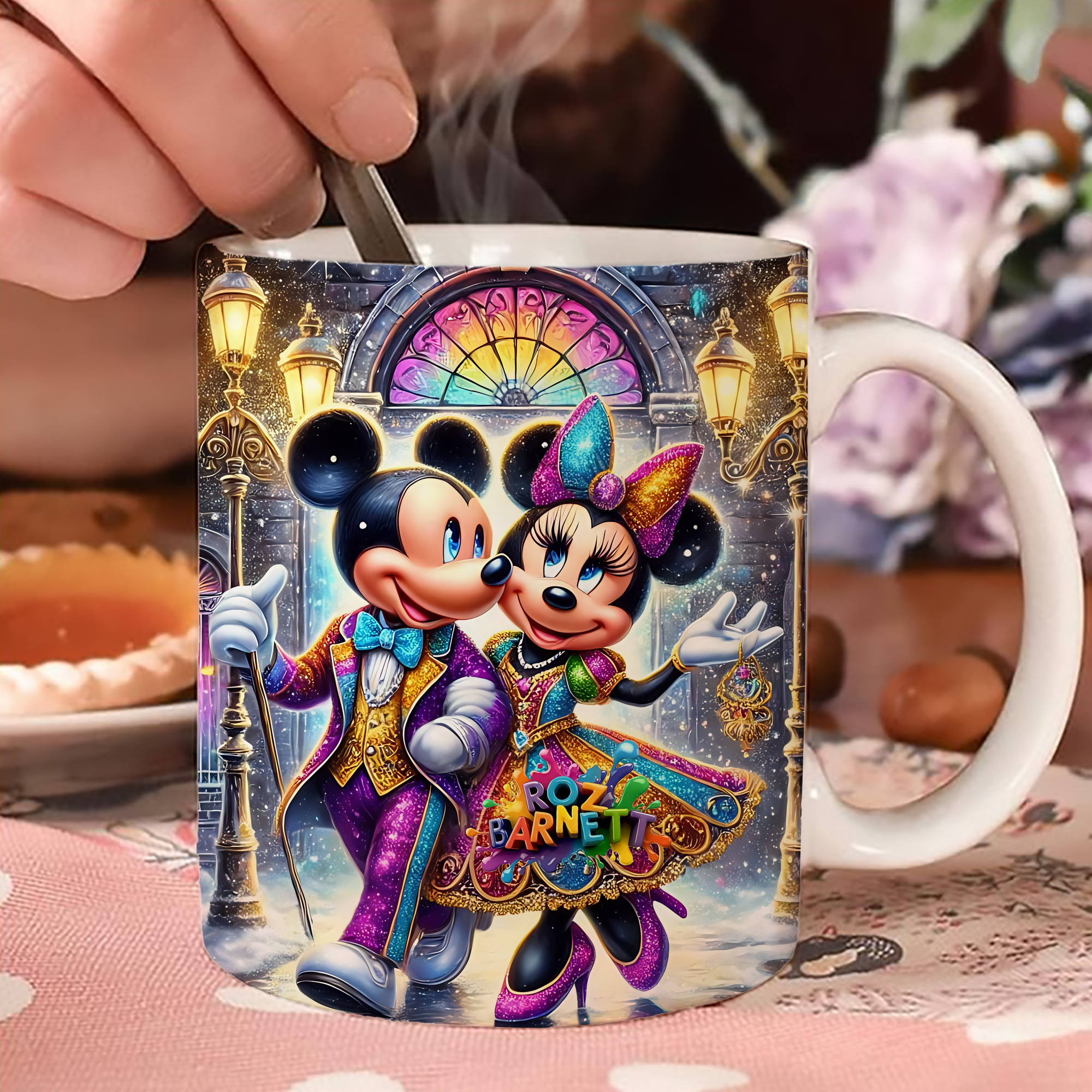 ミッキーマウス Mickey Mouse 温度変色マグカップ