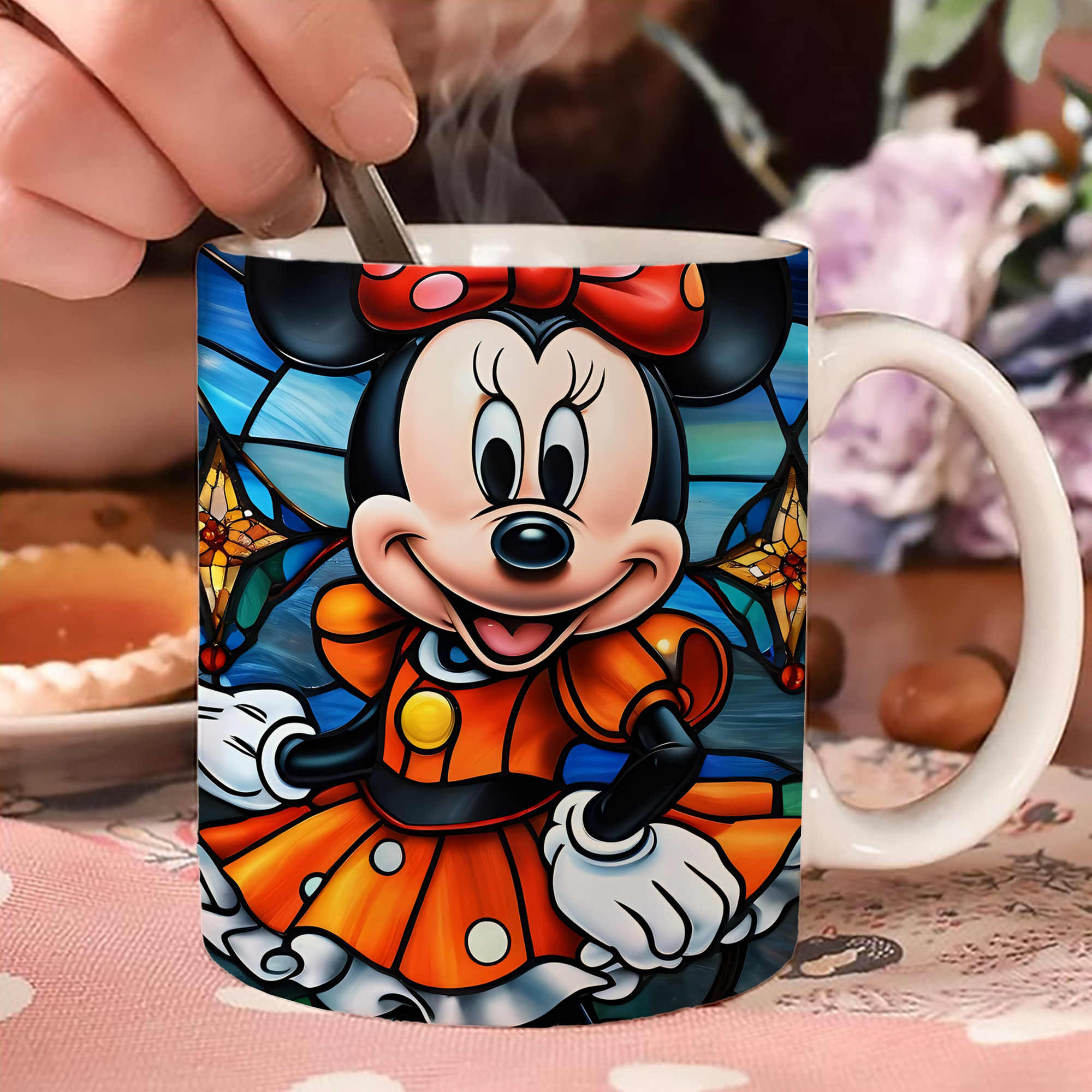 ミッキーマウス Mickey Mouse 温度変色マグカップ