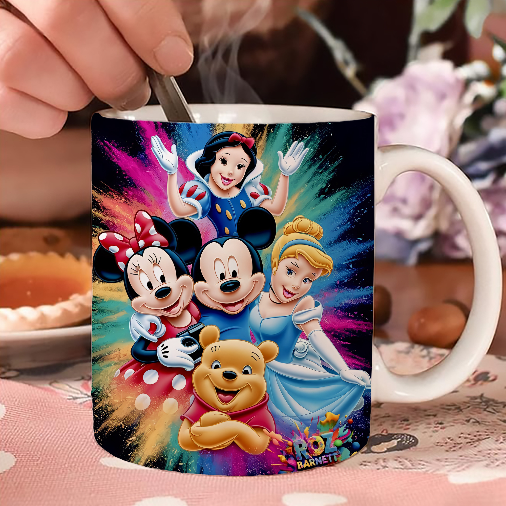 ミッキーマウス Mickey Mouse 温度変色マグカップ