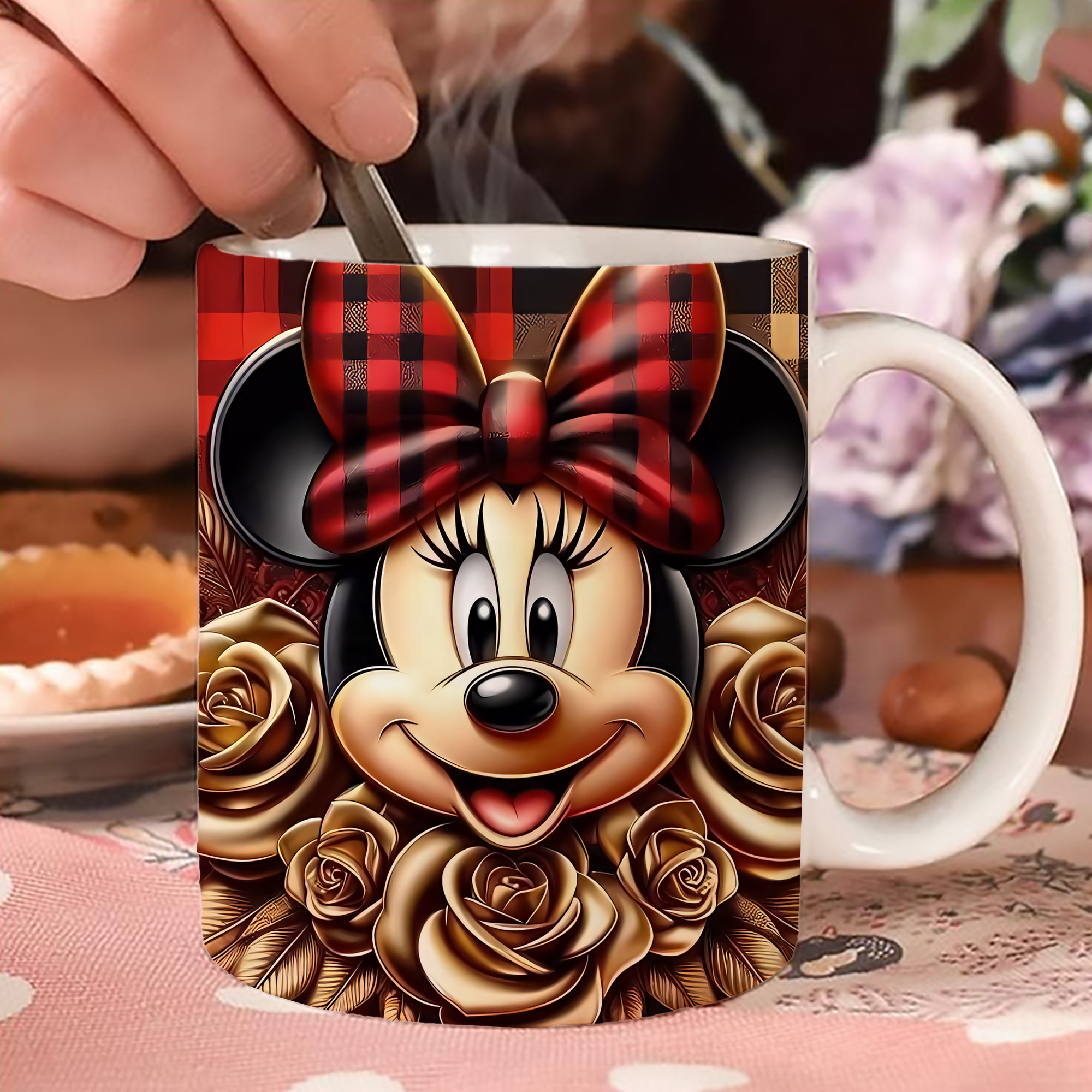 ミッキーマウス Mickey Mouse 温度変色マグカップ