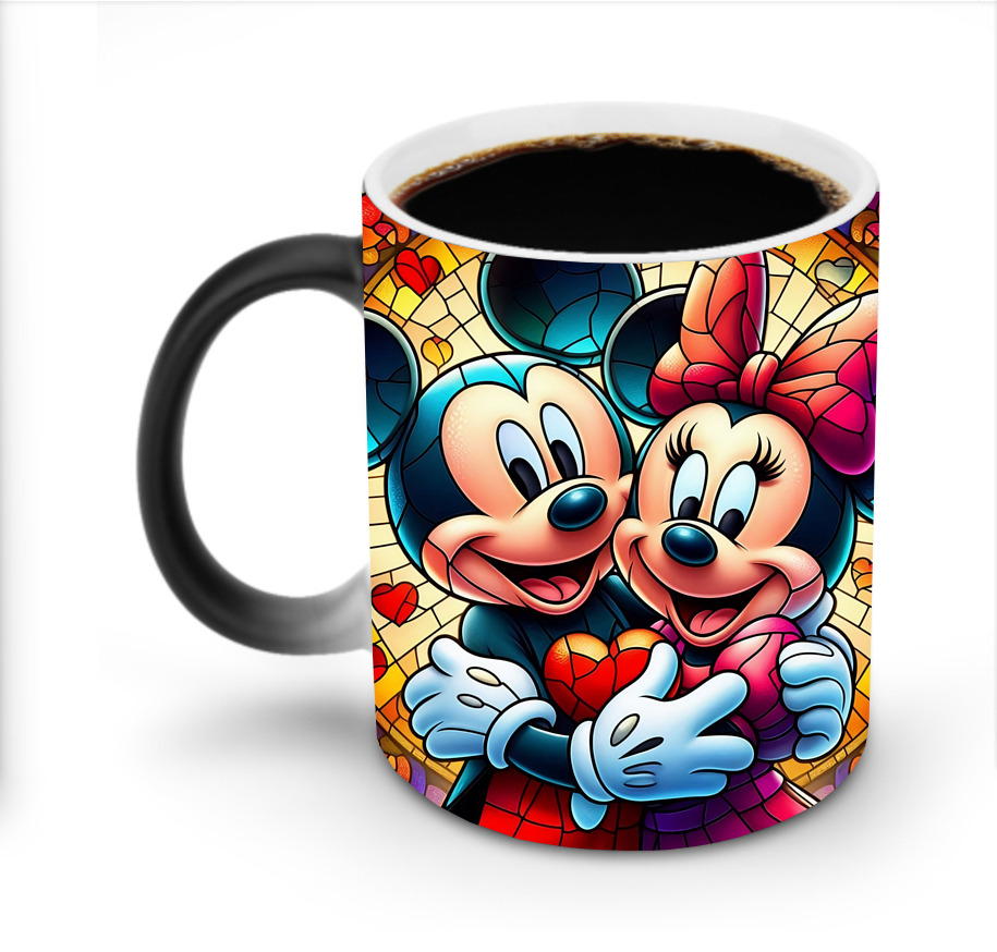 ミッキーマウス Mickey Mouse 温度変色マグカップ