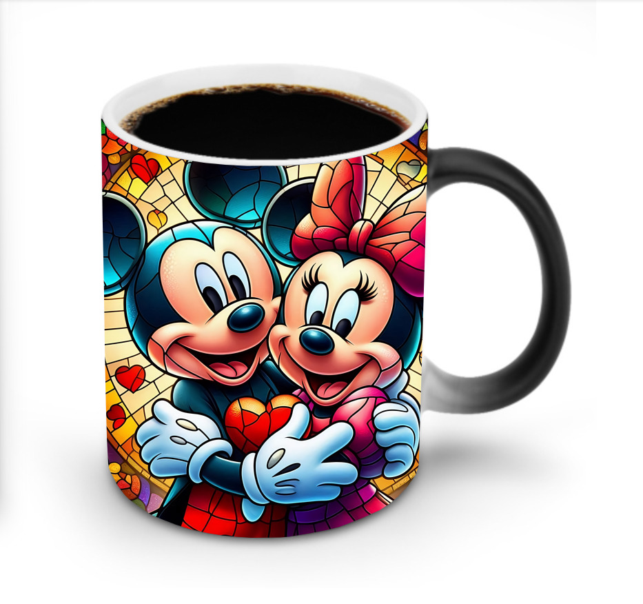 ミッキーマウス Mickey Mouse 温度変色マグカップ