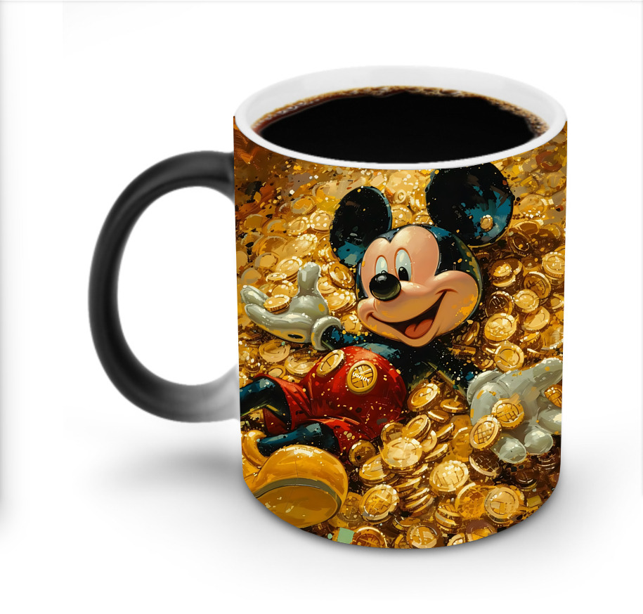 ミッキーマウス Mickey Mouse 温度変色マグカップ