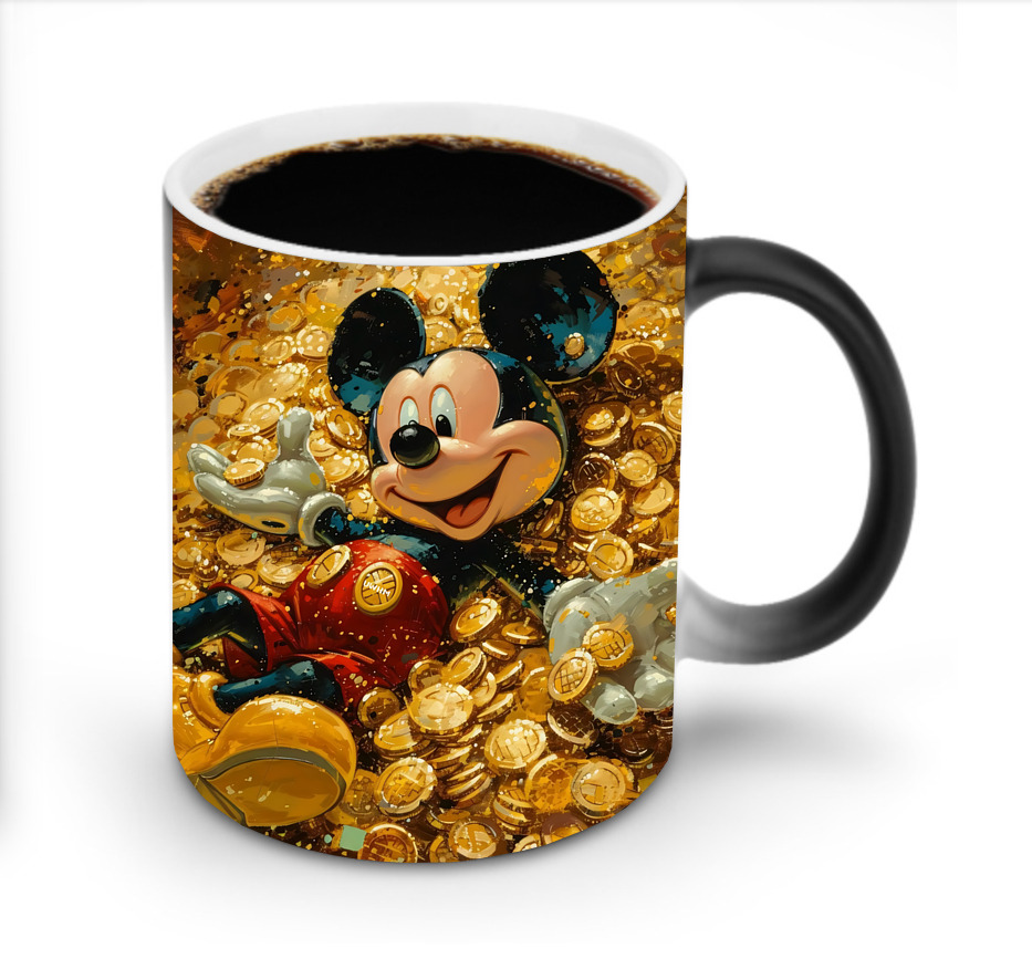 ミッキーマウス Mickey Mouse 温度変色マグカップ
