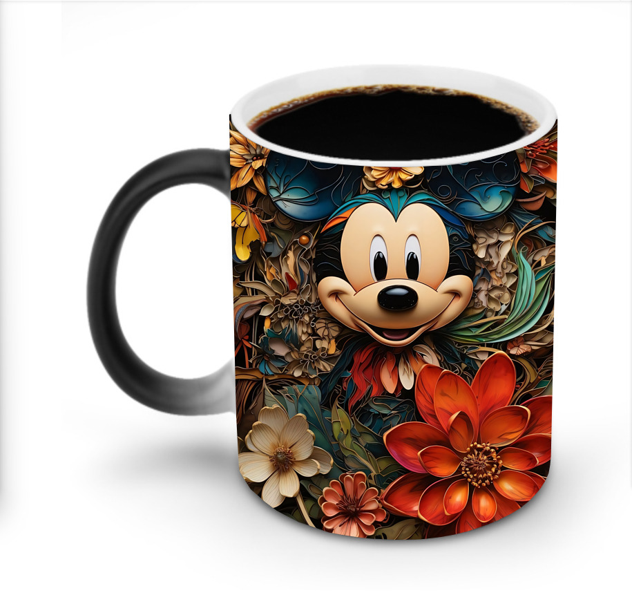 ミッキーマウス Mickey Mouse 温度変色マグカップ