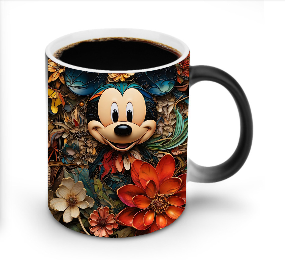 ミッキーマウス Mickey Mouse 温度変色マグカップ