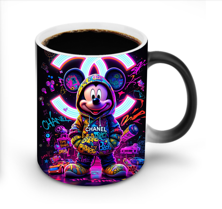 ミッキーマウス Mickey Mouse 温度変色マグカップ