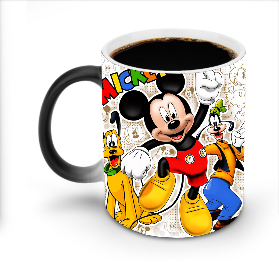 ミッキーマウス Mickey Mouse 温度変色マグカップ
