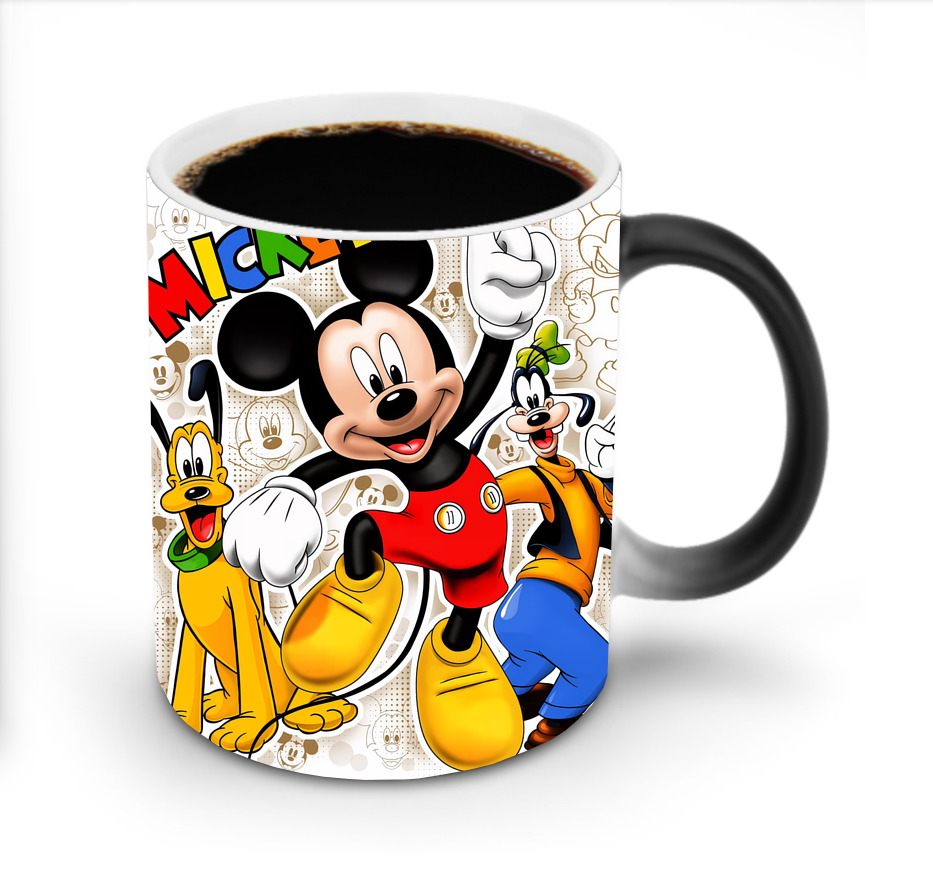 ミッキーマウス Mickey Mouse 温度変色マグカップ