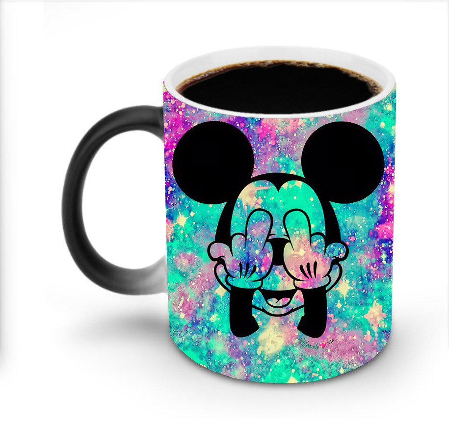 ミッキーマウス Mickey Mouse 温度変色マグカップ
