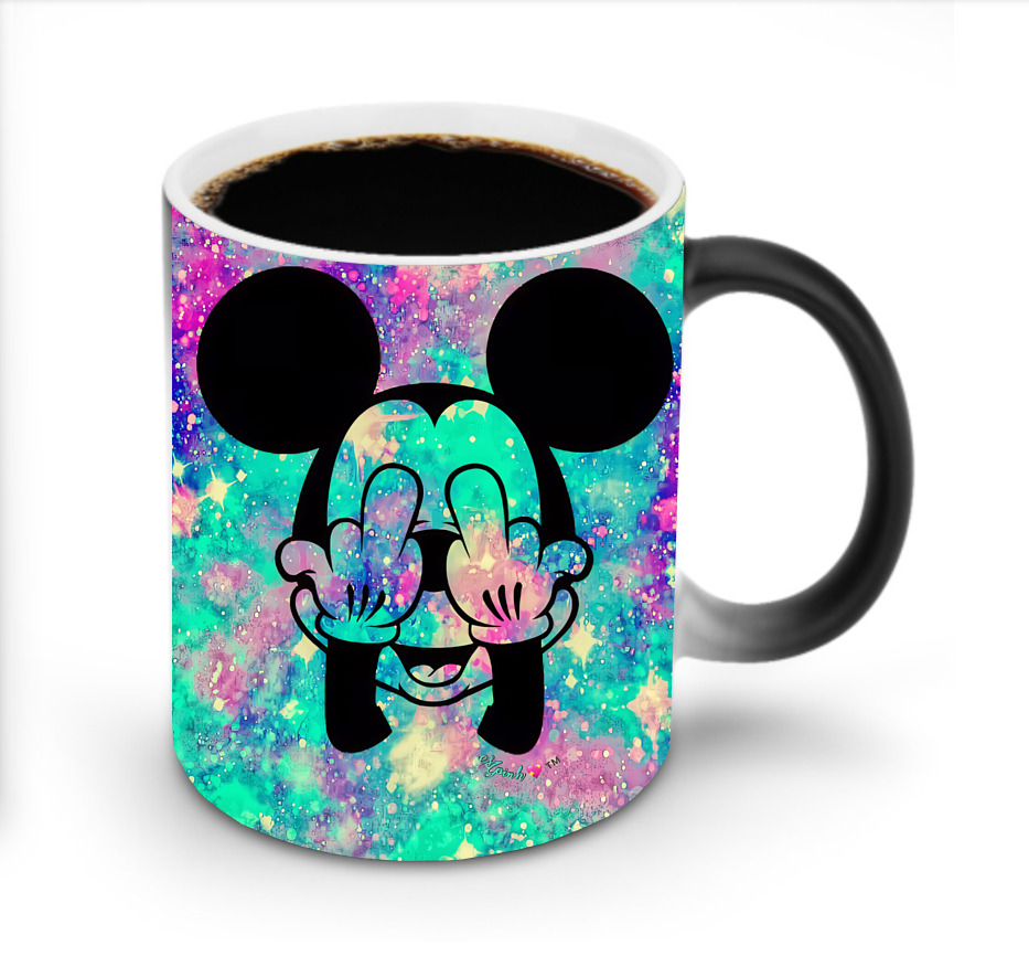 ミッキーマウス Mickey Mouse 温度変色マグカップ