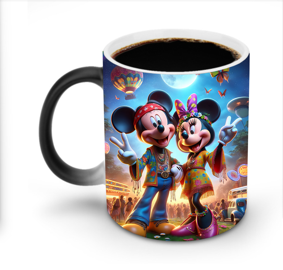 ミッキーマウス Mickey Mouse 温度変色マグカップ