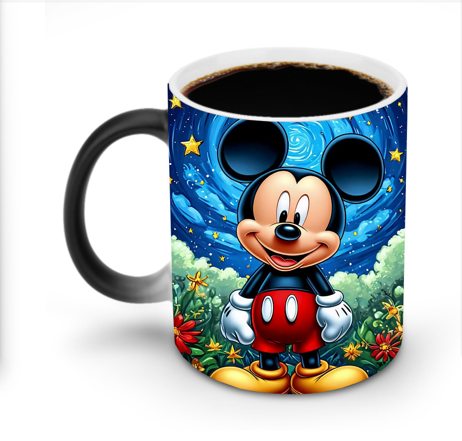 ミッキーマウス Mickey Mouse 温度変色マグカップ