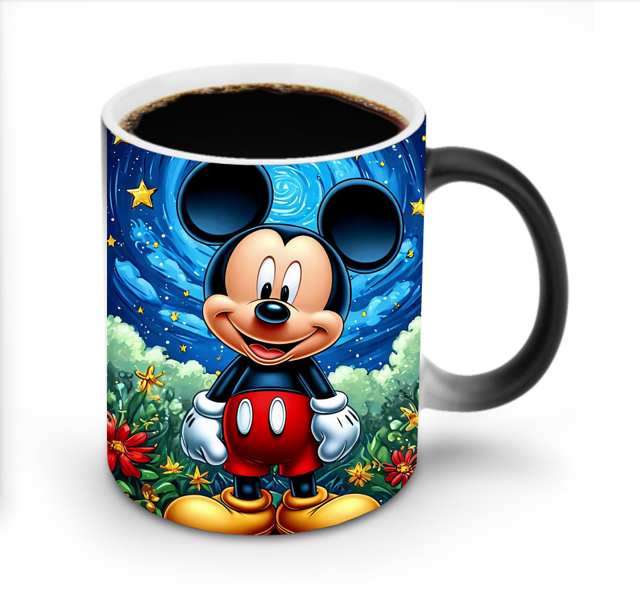 ミッキーマウス Mickey Mouse 温度変色マグカップ