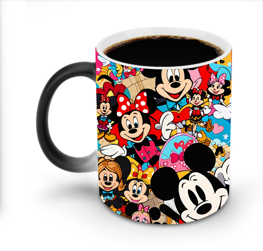 ミッキーマウス Mickey Mouse 温度変色マグカップ