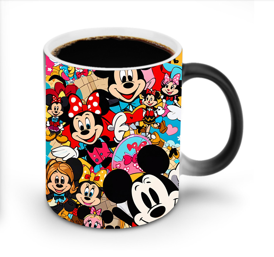 ミッキーマウス Mickey Mouse 温度変色マグカップ