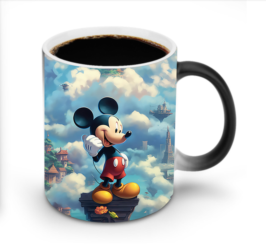ミッキーマウス Mickey Mouse 温度変色マグカップ