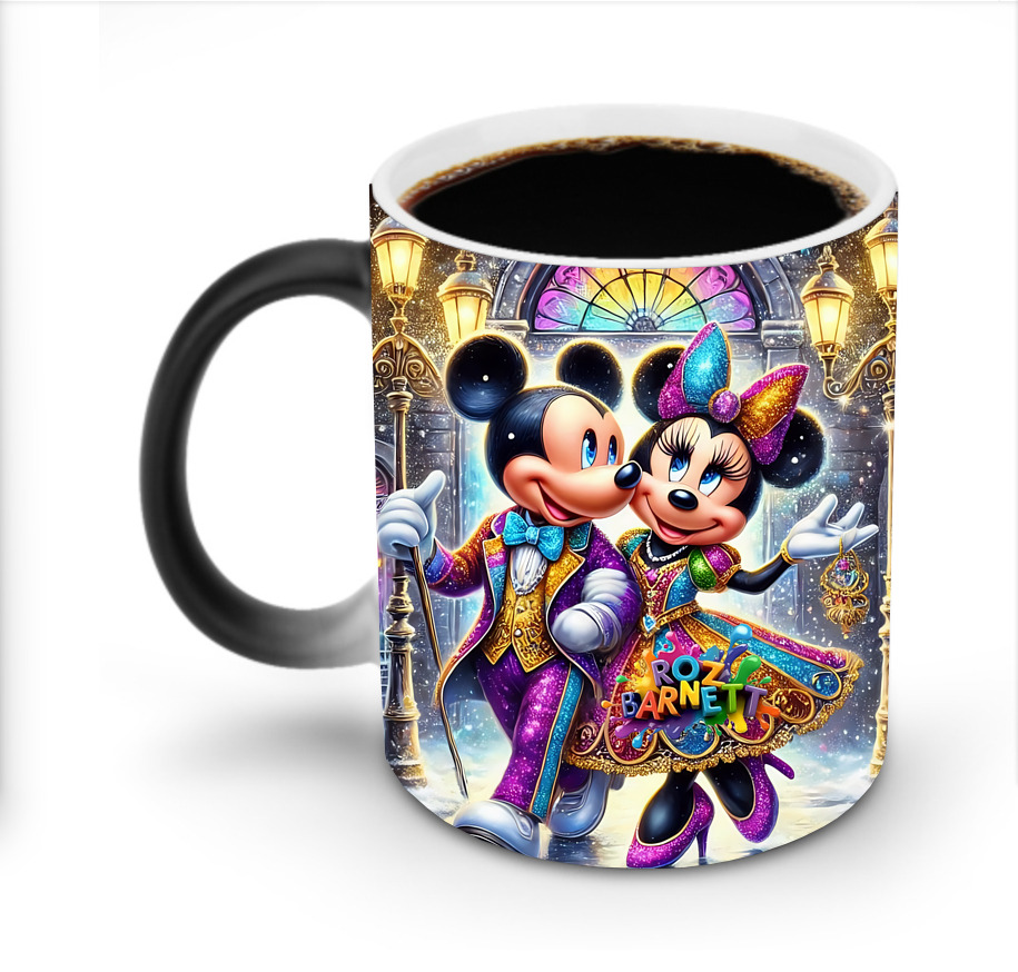 ミッキーマウス Mickey Mouse 温度変色マグカップ