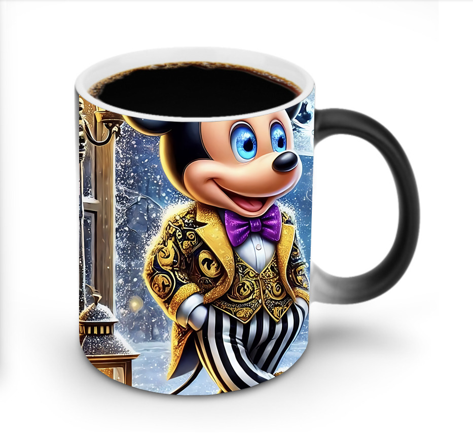 ミッキーマウス Mickey Mouse 温度変色マグカップ