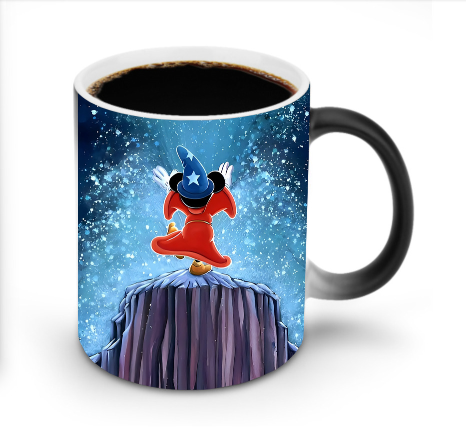 ミッキーマウス Mickey Mouse 温度変色マグカップ