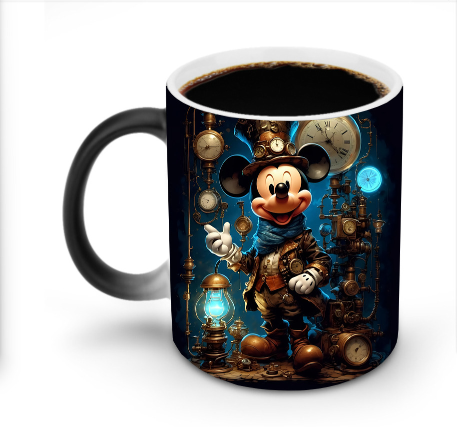 ミッキーマウス Mickey Mouse 温度変色マグカップ