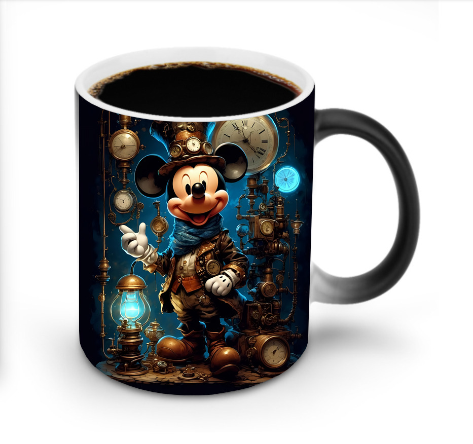 ミッキーマウス Mickey Mouse 温度変色マグカップ