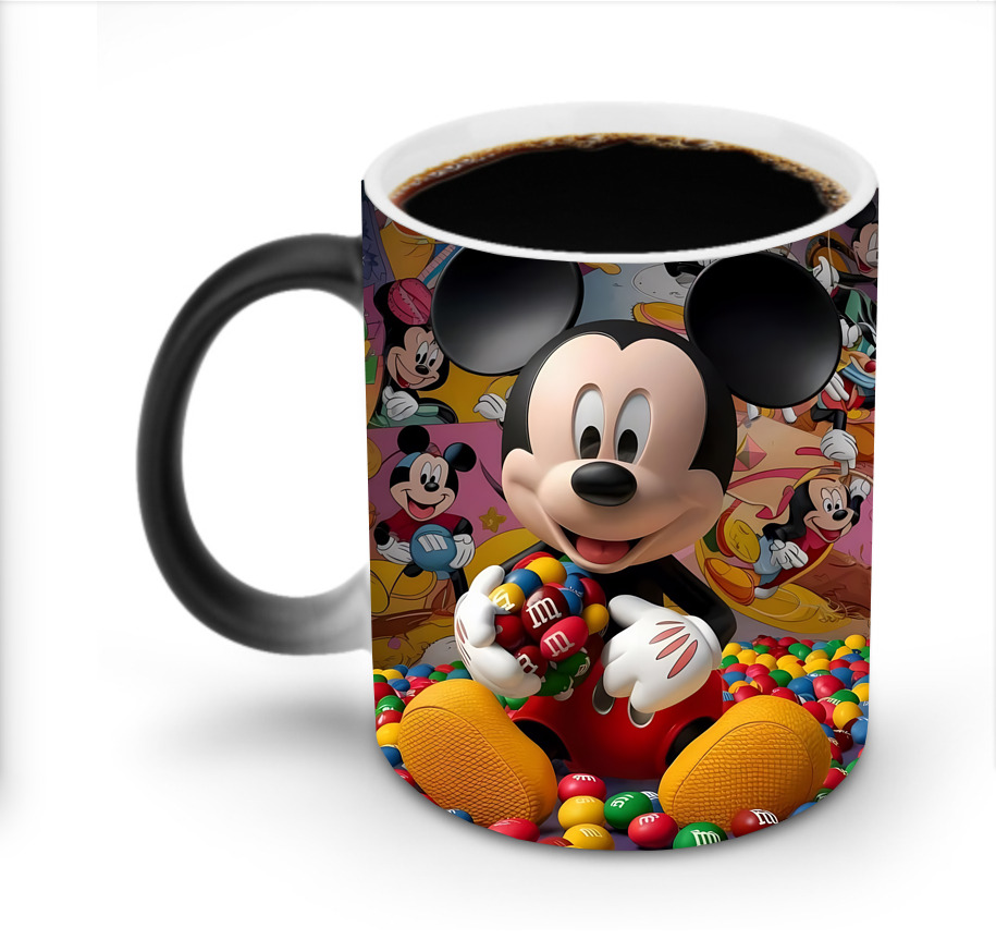 ミッキーマウス Mickey Mouse 温度変色マグカップ