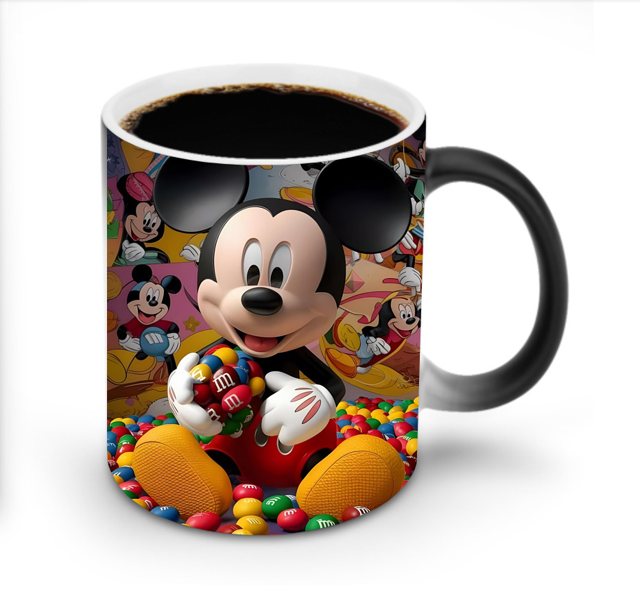 ミッキーマウス Mickey Mouse 温度変色マグカップ