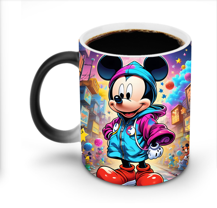 ミッキーマウス Mickey Mouse 温度変色マグカップ