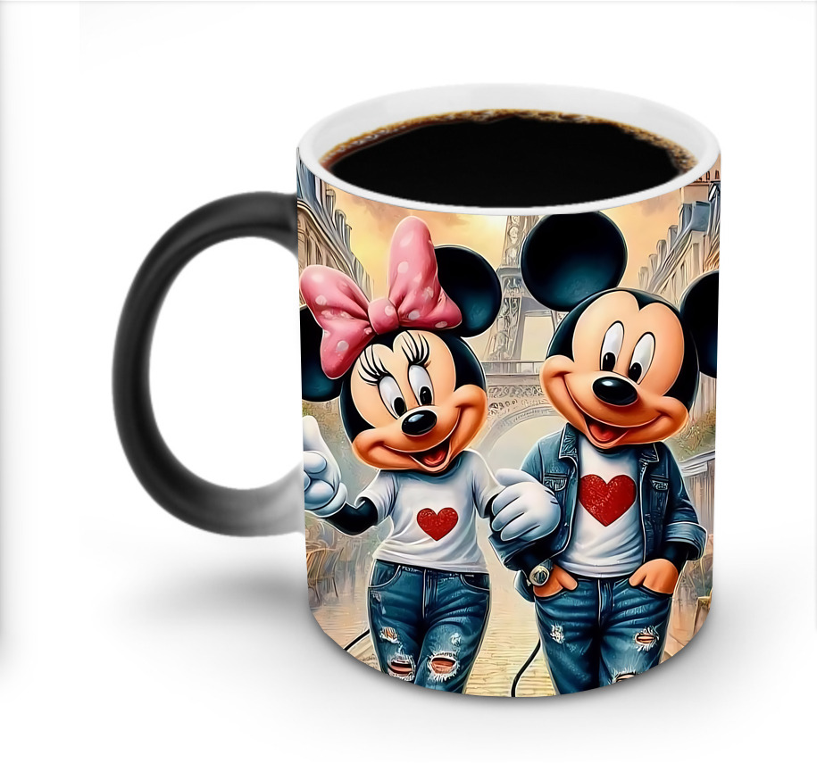 ミッキーマウス Mickey Mouse 温度変色マグカップ