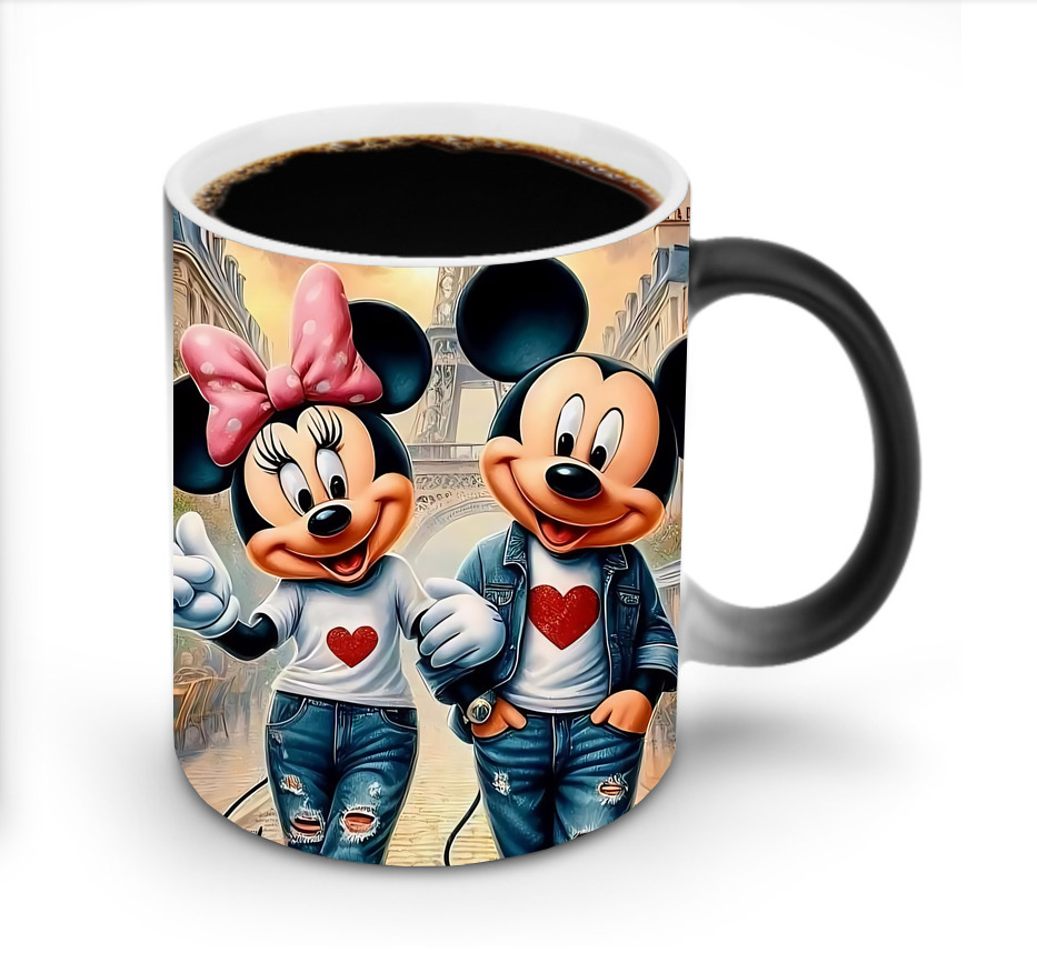 ミッキーマウス Mickey Mouse 温度変色マグカップ