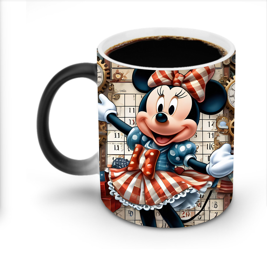 ミッキーマウス Mickey Mouse 温度変色マグカップ