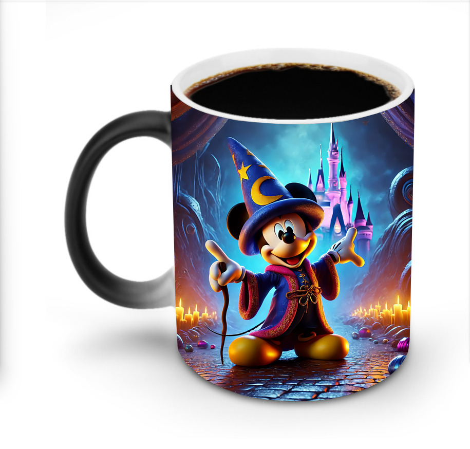 ミッキーマウス Mickey Mouse 温度変色マグカップ