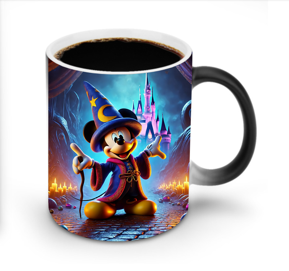 ミッキーマウス Mickey Mouse 温度変色マグカップ
