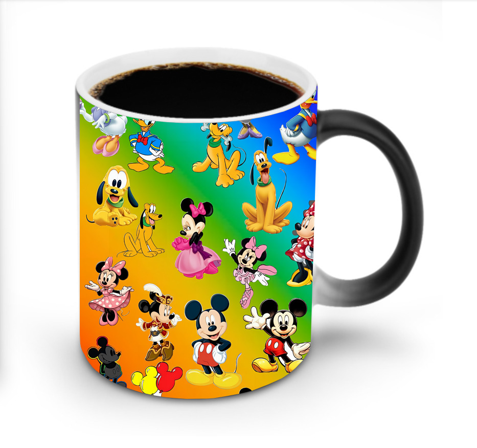 （画像用） ミッキーマウス Mickey Mouse 温度変色マグカップ