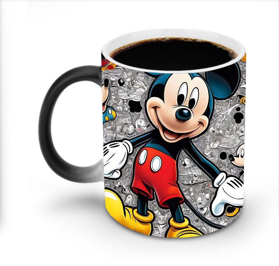 ミッキーマウス Mickey Mouse 温度変色マグカップ
