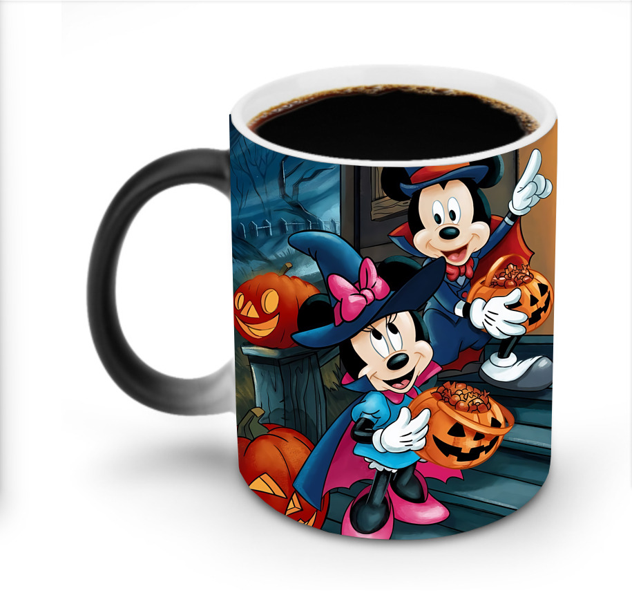 ミッキーマウス Mickey Mouse 温度変色マグカップ