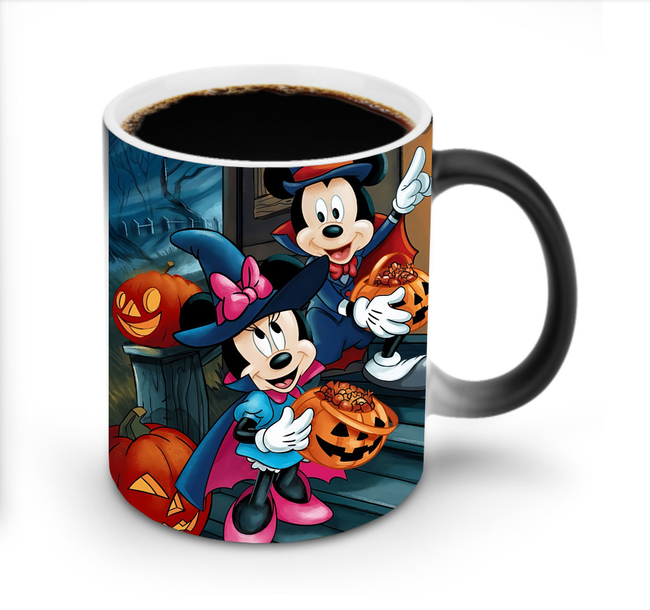 ミッキーマウス Mickey Mouse 温度変色マグカップ