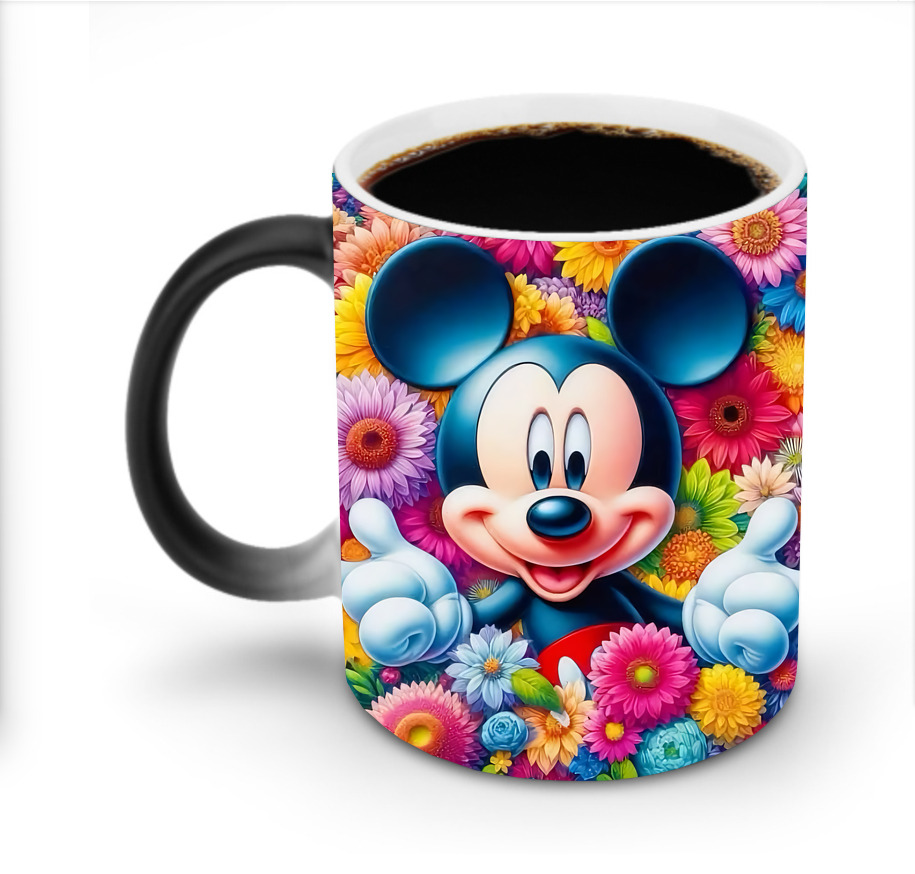 ミッキーマウス Mickey Mouse 温度変色マグカップ