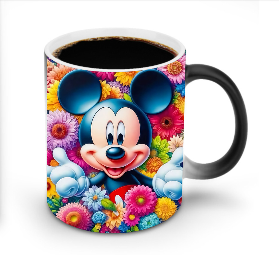 ミッキーマウス Mickey Mouse 温度変色マグカップ