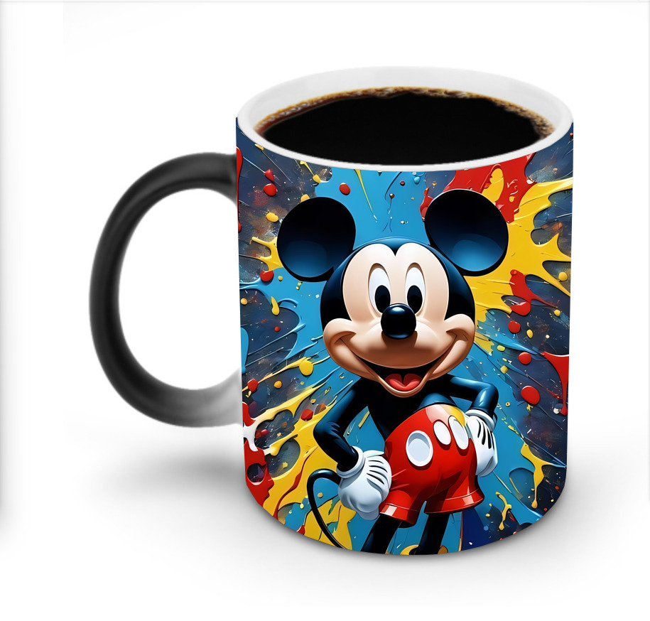 ミッキーマウス Mickey Mouse 温度変色マグカップ