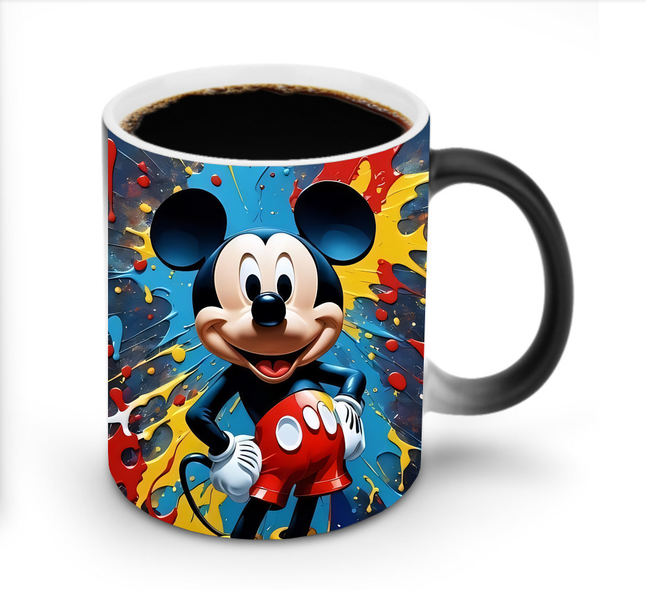 ミッキーマウス Mickey Mouse 温度変色マグカップ
